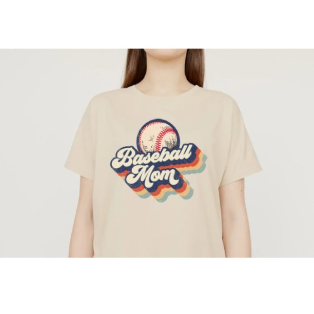 Baseball Mom Graphic Tee